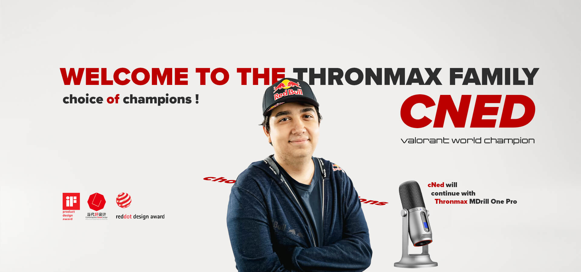 Valorant World Champion Joins The Thronmax Family